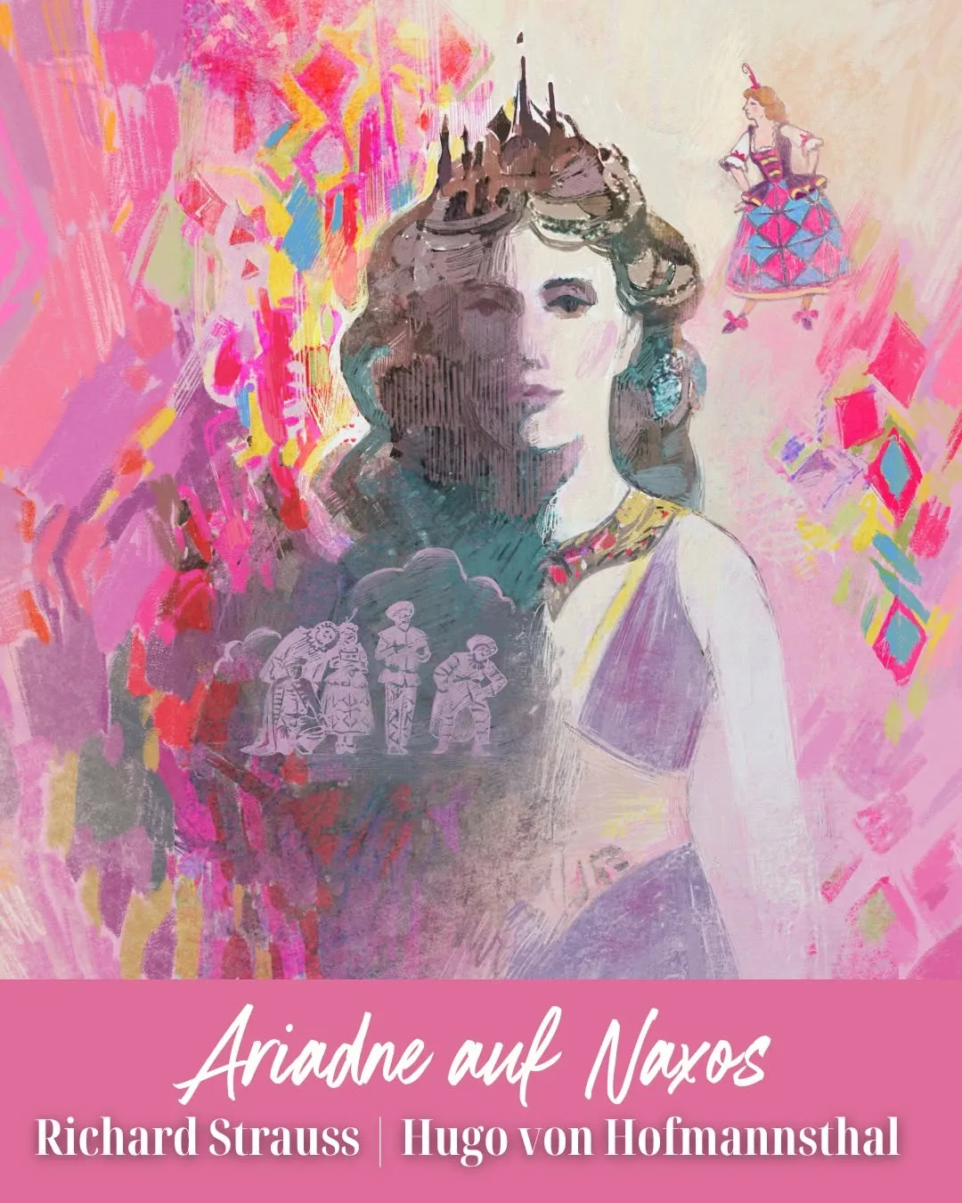 Promotional artwork for Ariadne auf Naxos