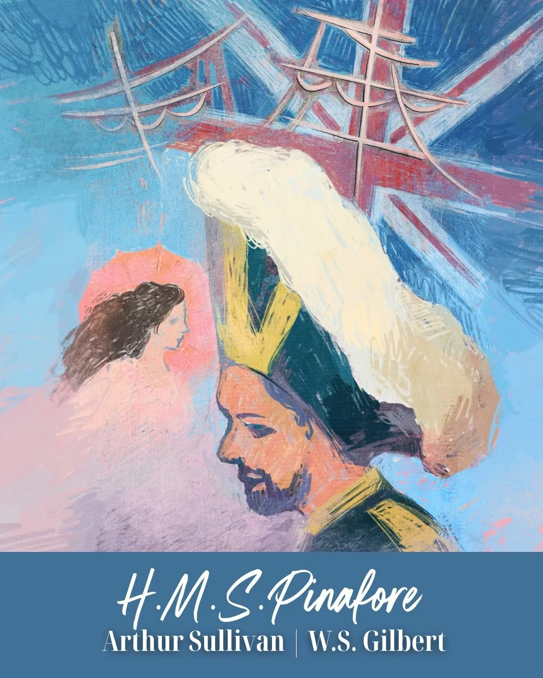 Promotional artwork for H.M.S. Pinafore