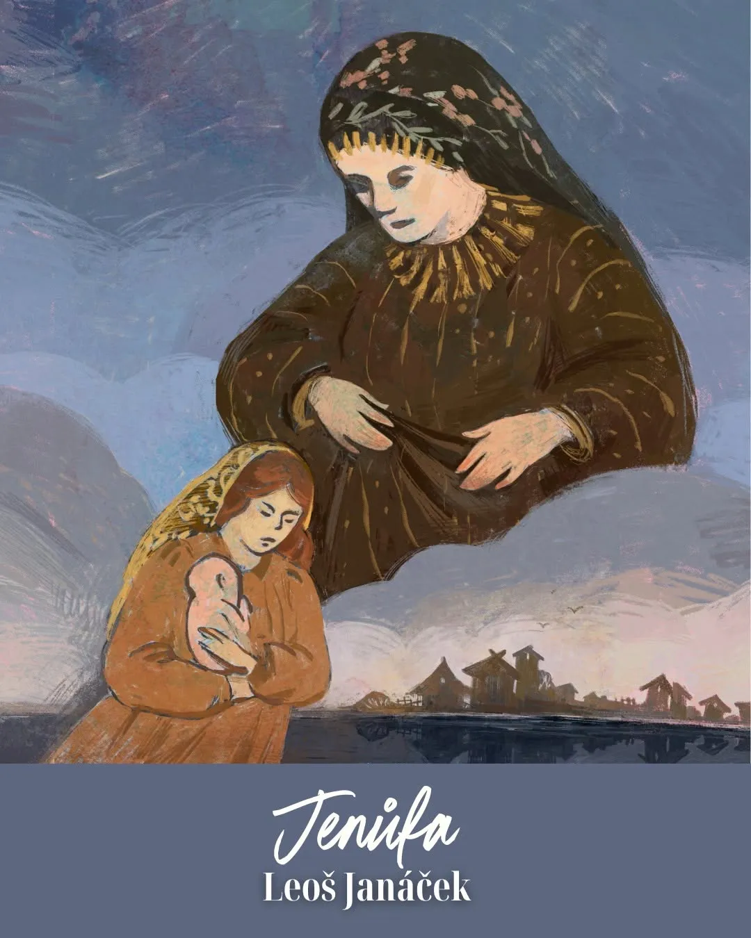 Promotional artwork for Jenůfa