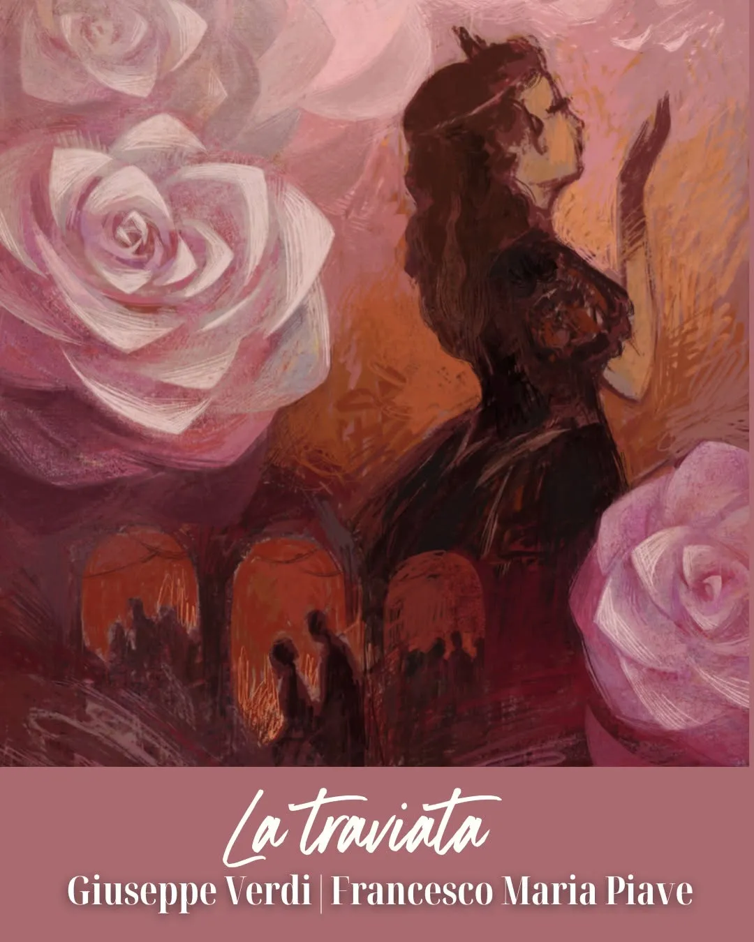 Promotional artwork for La traviata